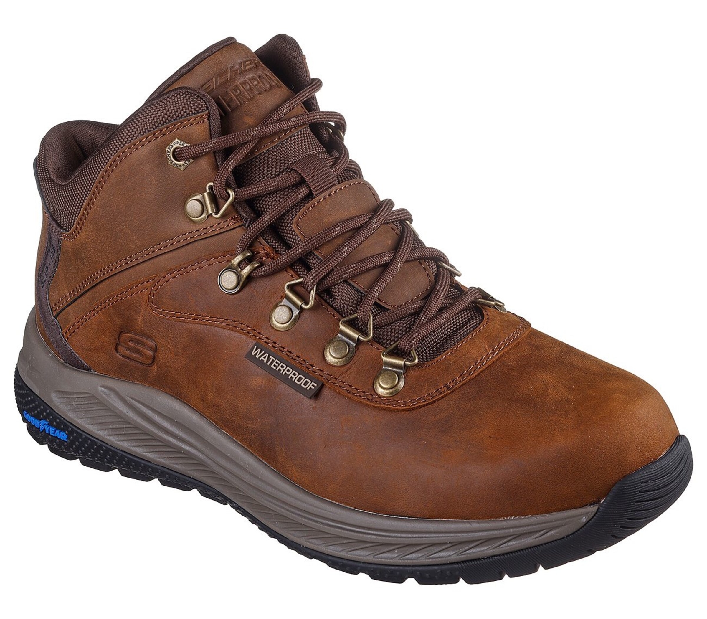 SKECHERS Sneakers in Brown: front