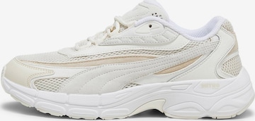 PUMA Platform trainers 'Teveris' in White: front