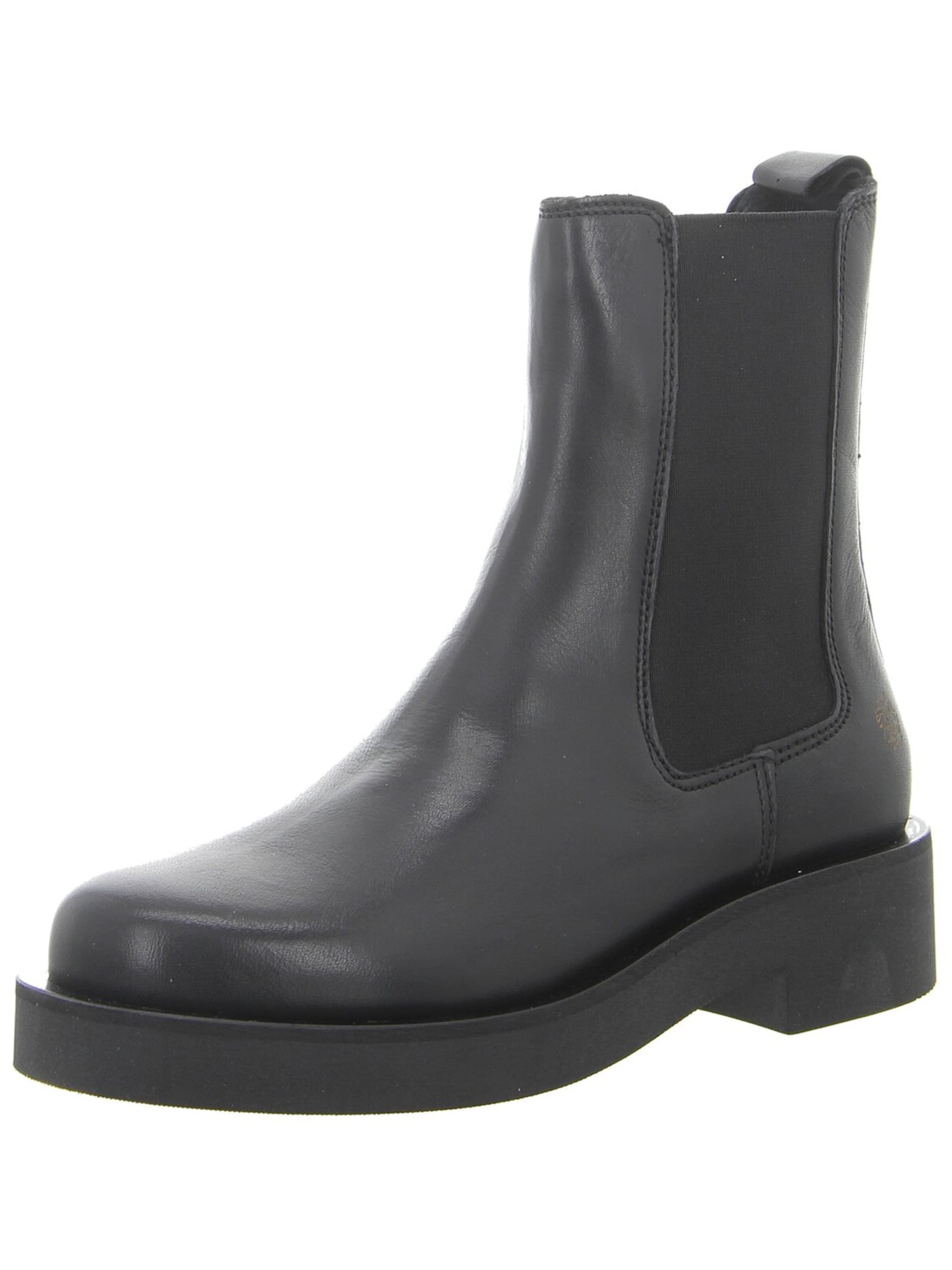 Apple of Eden Boots 'Klassische Stiefelette Damen AW24-CALVIA 1 BLACK Echtleder in schwarz' in 40 in Grey, Item view