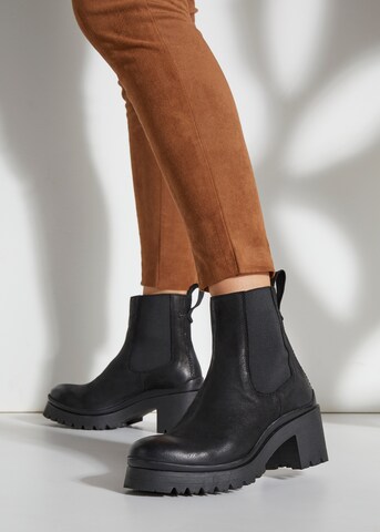 LASCANA Chelsea Boots in Schwarz: predná strana