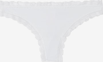 INTIMISSIMI Thong in White: front