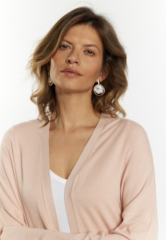 usha BLACK LABEL Gebreid vest 'Nowles' in Roze