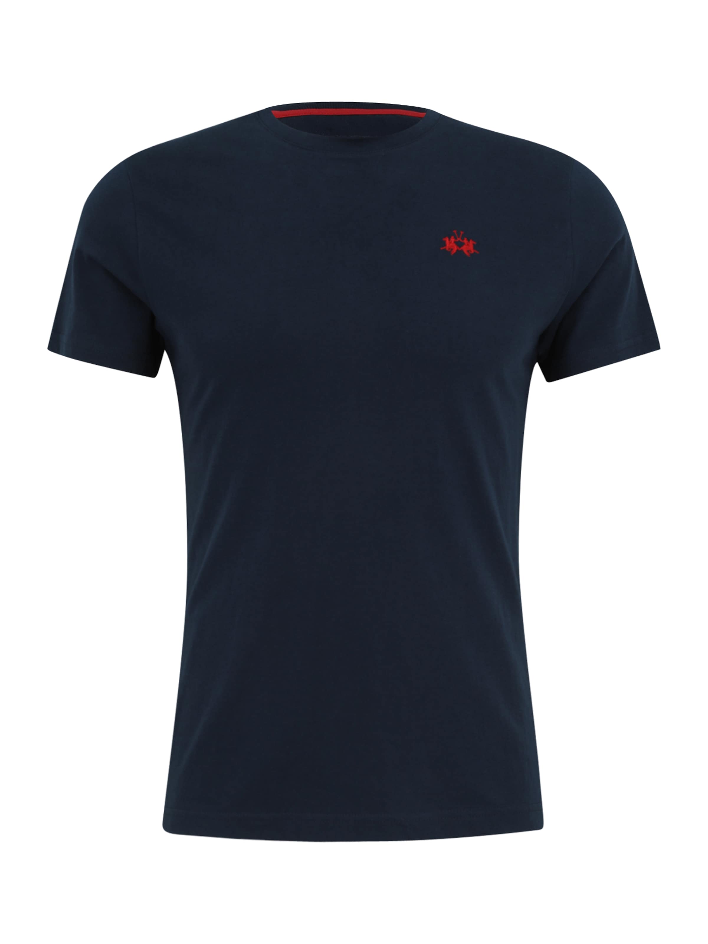 Maglietta di La Martina in blu: frontale