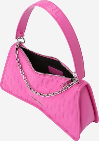 Karl Lagerfeld Schultertasche 'Seven Element' in Pink