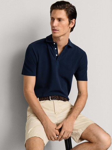 Maglietta 'GMD PIQUE SS' di Hackett London in blu