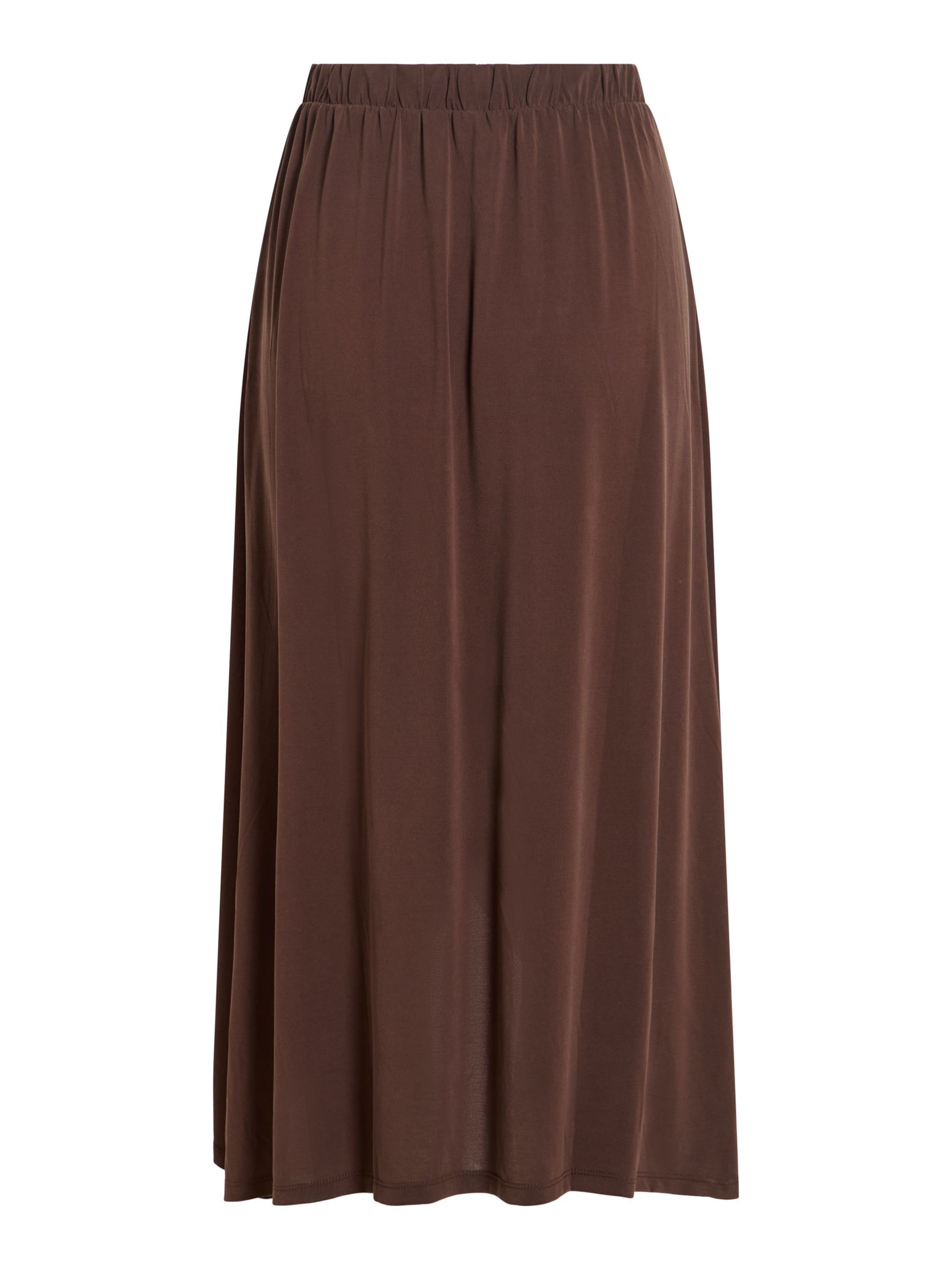 VILA Skirt in Brown