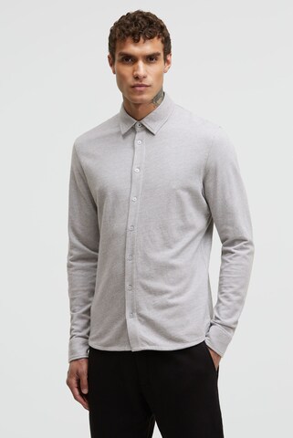 CMPD Slim Fit Hemd in Grau: Vorderseite