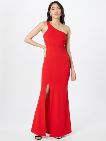 WAL G. Evening Dress 'SUZANNA' in Red: front