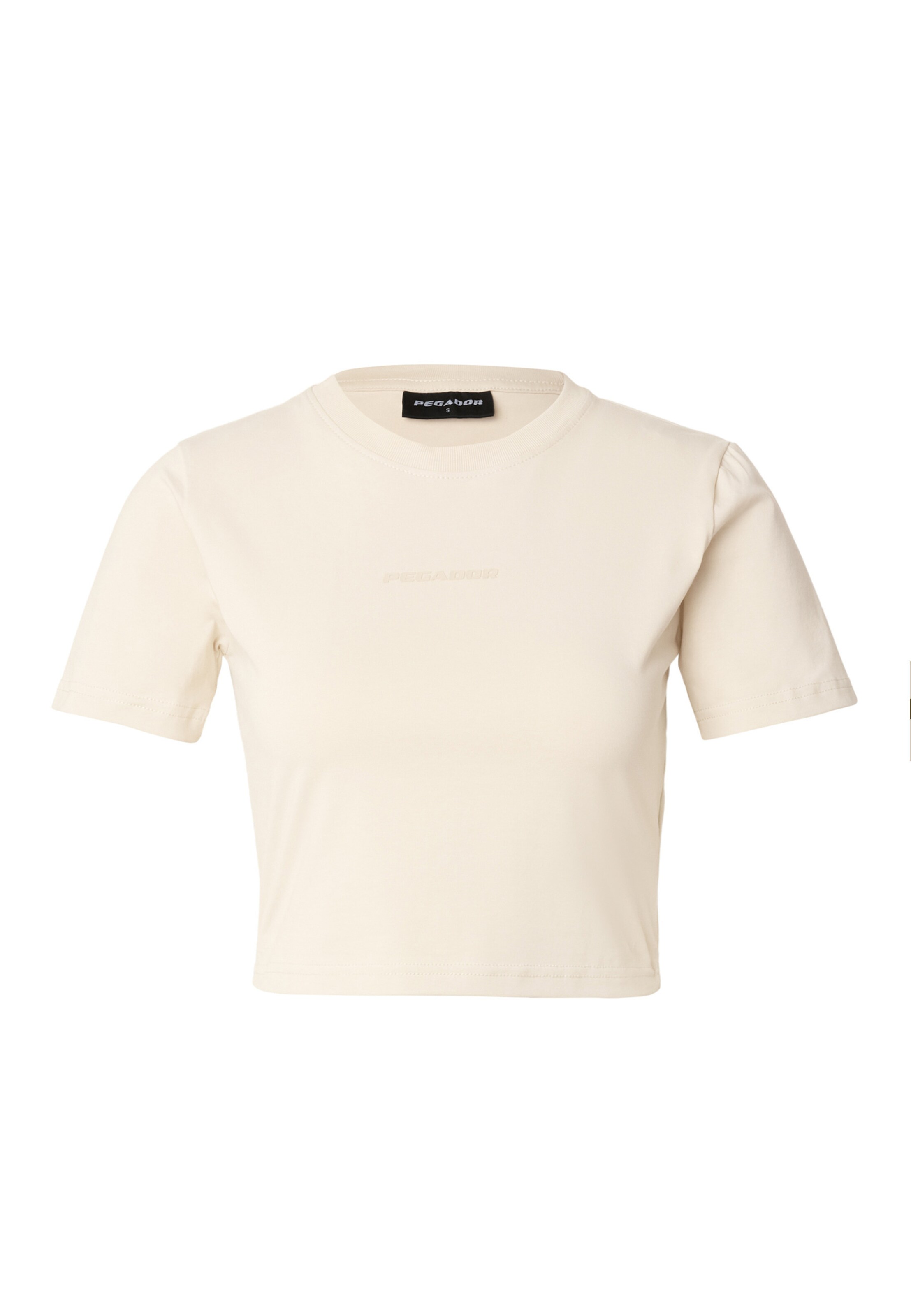 Pegador Shirt 'Ines ' in Beige: voorkant