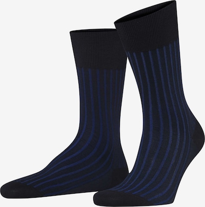FALKE Sokken 'Shadow 1' in de kleur Blauw / Zwart, Productweergave