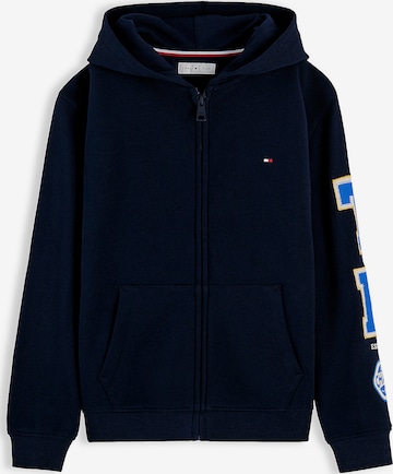 Giacca di felpa di TOMMY HILFIGER in blu: frontale
