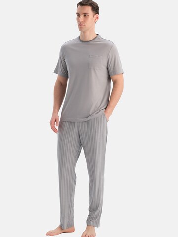 Dagi Piżama długa w kolorze szary