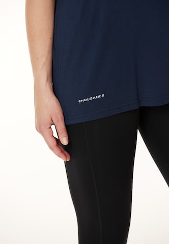 ENDURANCE Performance shirt 'Siva' in Blue