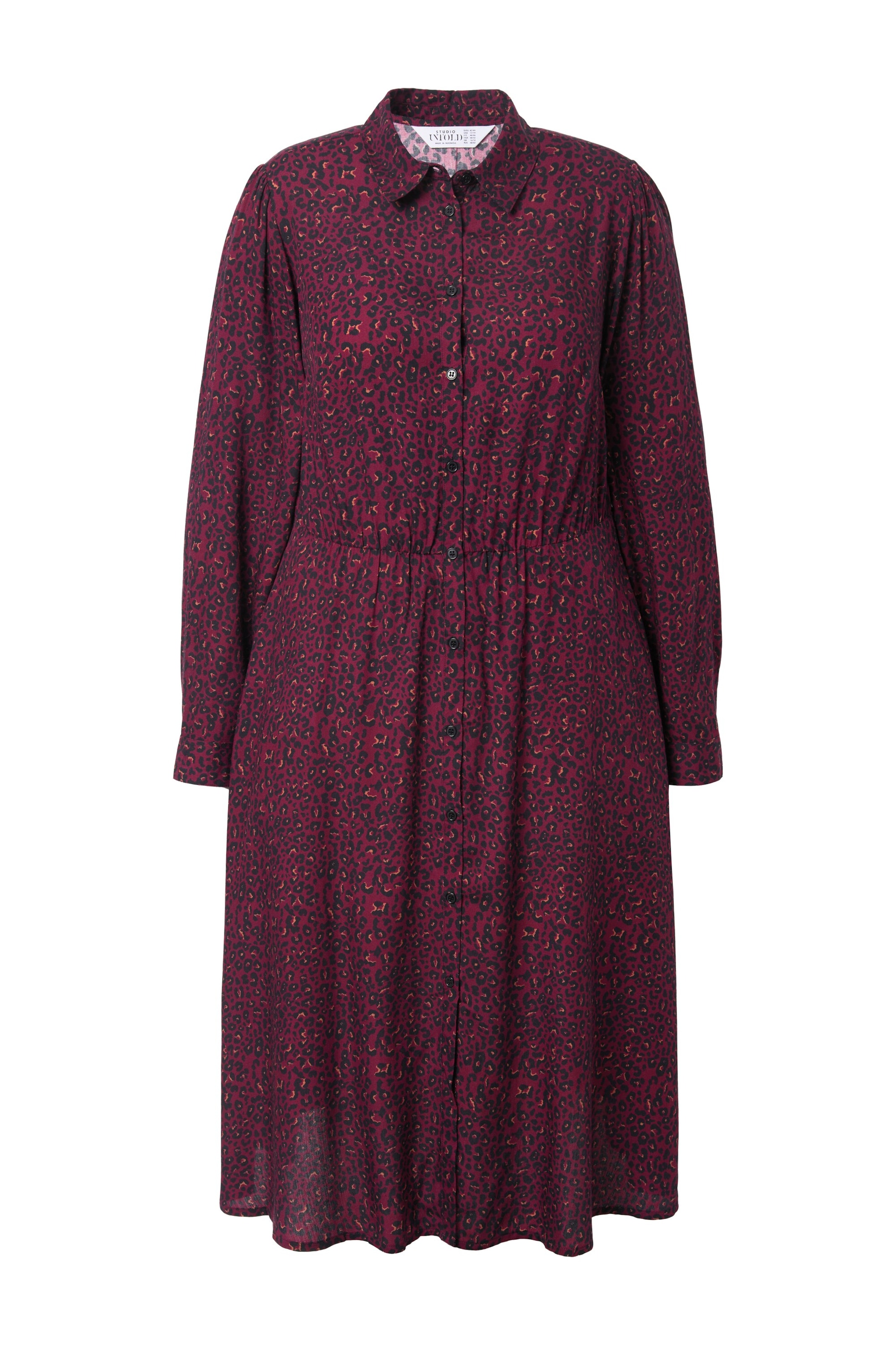 Studio Untold Dress in Wine red / Black, Item view