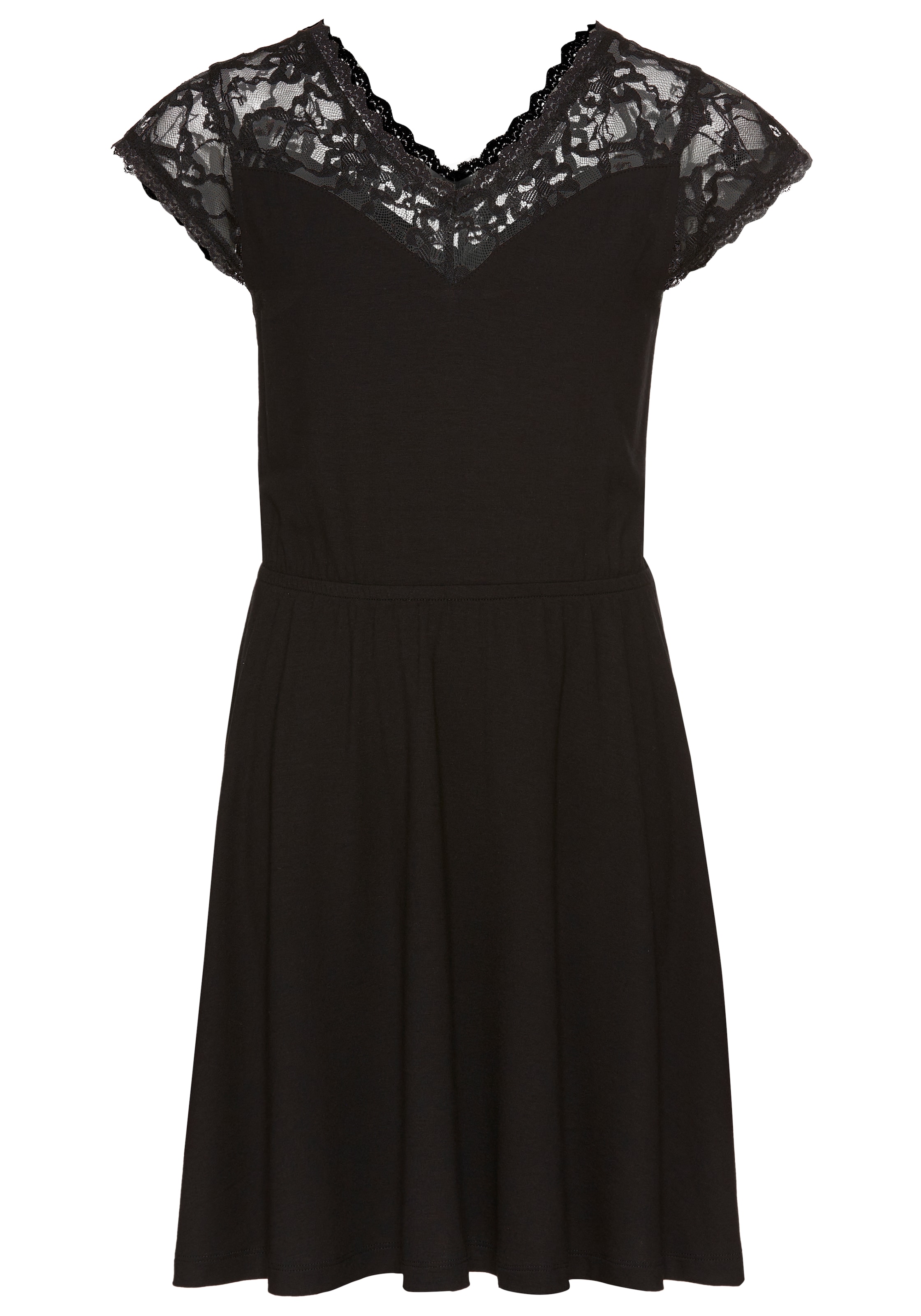 Kidsworld Kleid in Schwarz: Vorderseite