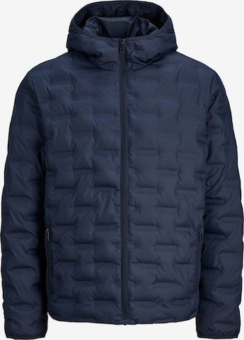 JACK & JONES Steppjacke 'JWHASTON' in Blau: Vorderseite