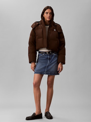 Calvin Klein Jeans Regular Jacke in Braun