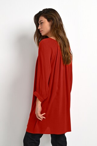 Kaffe Tunic 'Amber' in Red