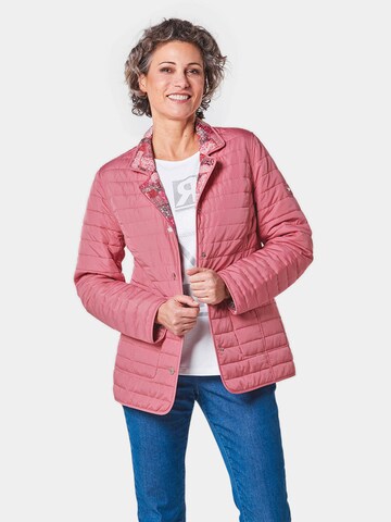 Veste mi-saison Goldner en rose : devant