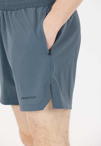 ENDURANCE Regular Shorts 'Dyne' in Blau