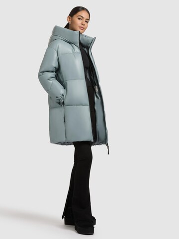 khujo Wintermantel 'Lorsa' in Blau