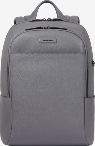 Piquadro Backpack 'Modus' in Grey: front