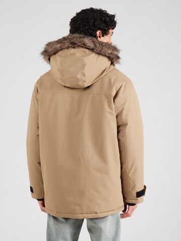 JACK & JONES Övergångsparkas 'JJSTAR PARKA' i beige