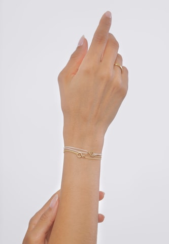 ELLI Bracelet 'Infinity' in Yellow: front