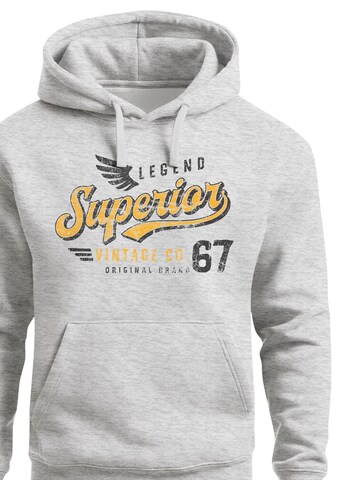 Neverless Sweatshirt 'Superior Vintage' in Grey