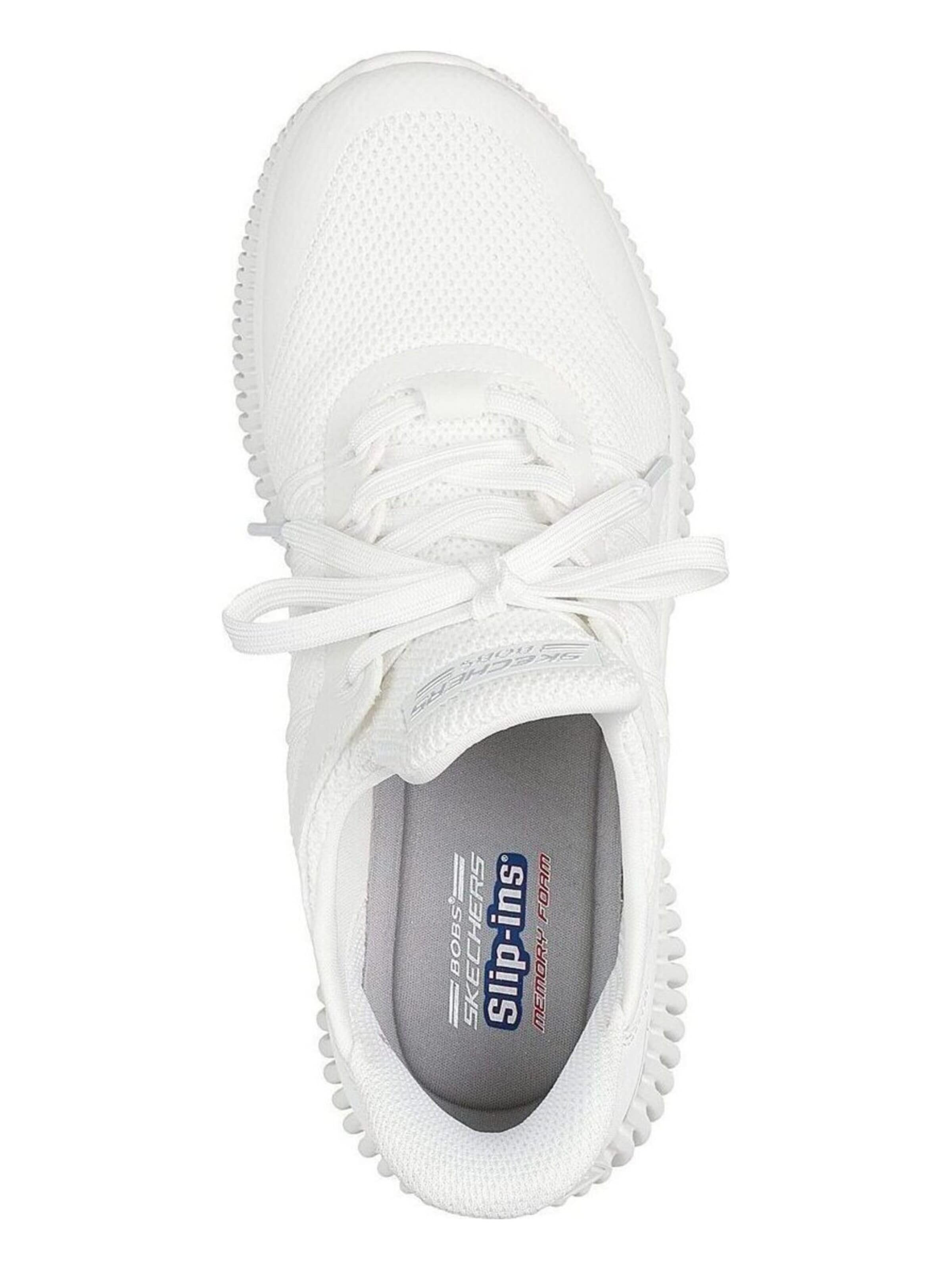 SKECHERS Sneakers laag 'Skechers Bobs Geo Lite - Divine Pace' in Wit