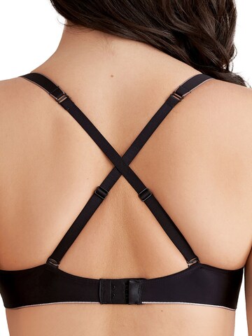 Conturelle T-Shirt BH 'Pure Feeling' in Schwarz