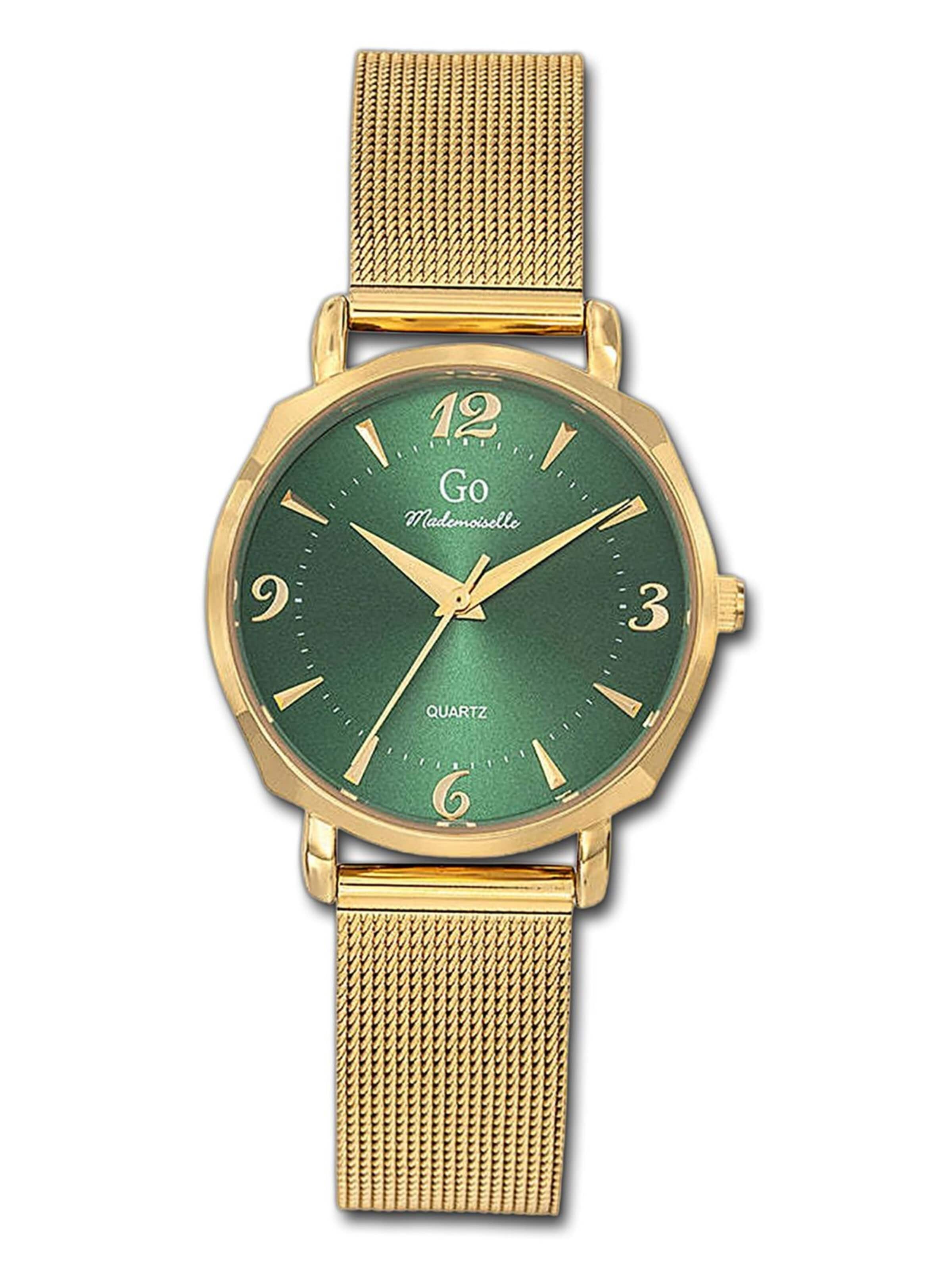 Montre à affichage analogique GO GirlOnly en or : devant