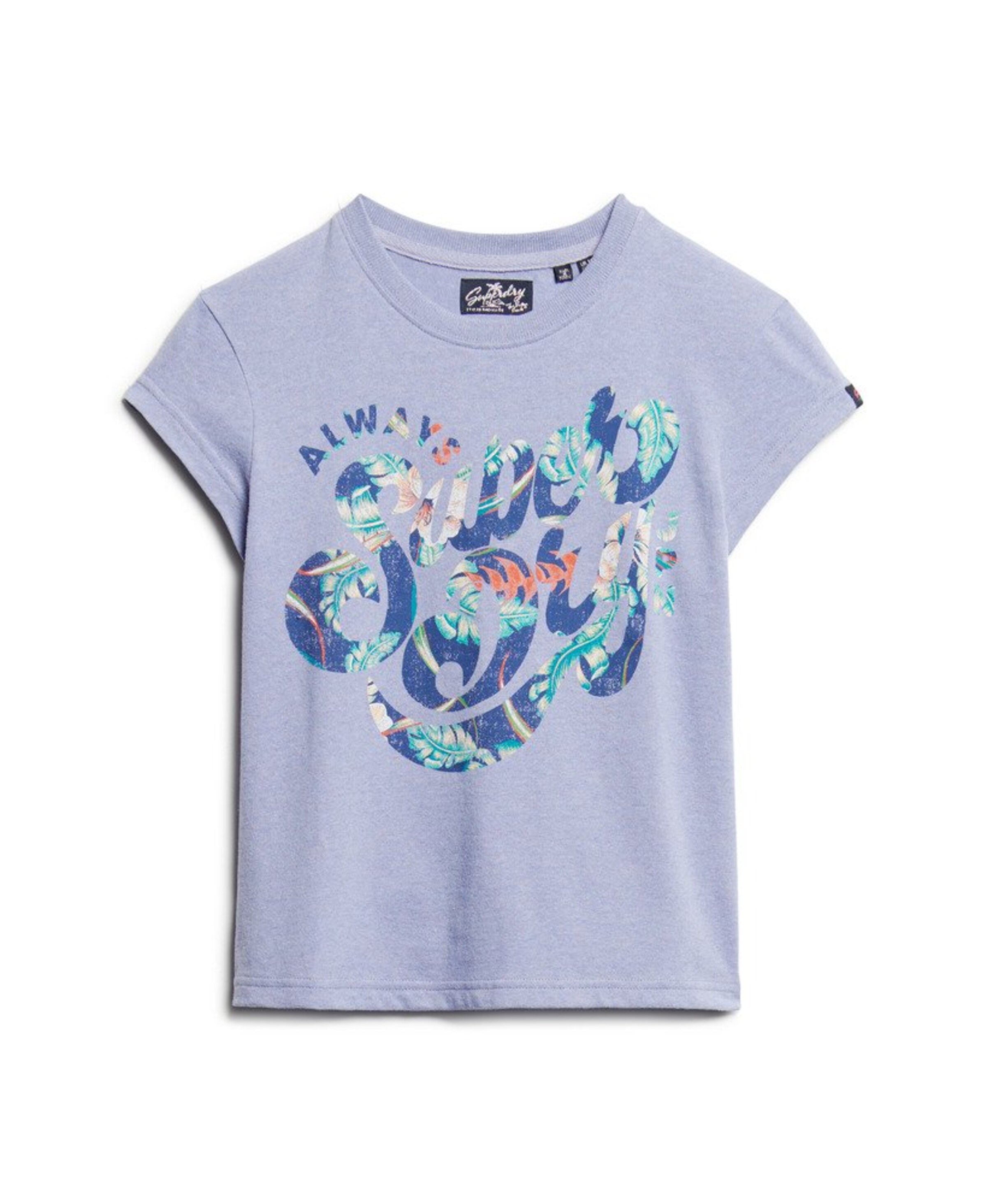 Superdry Póló - lila: elől