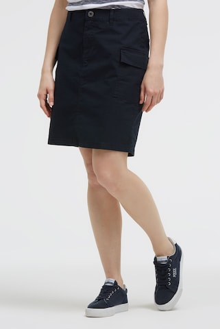 Soccx Basic Rock im Cargo-Stil in Blau: Vorderseite