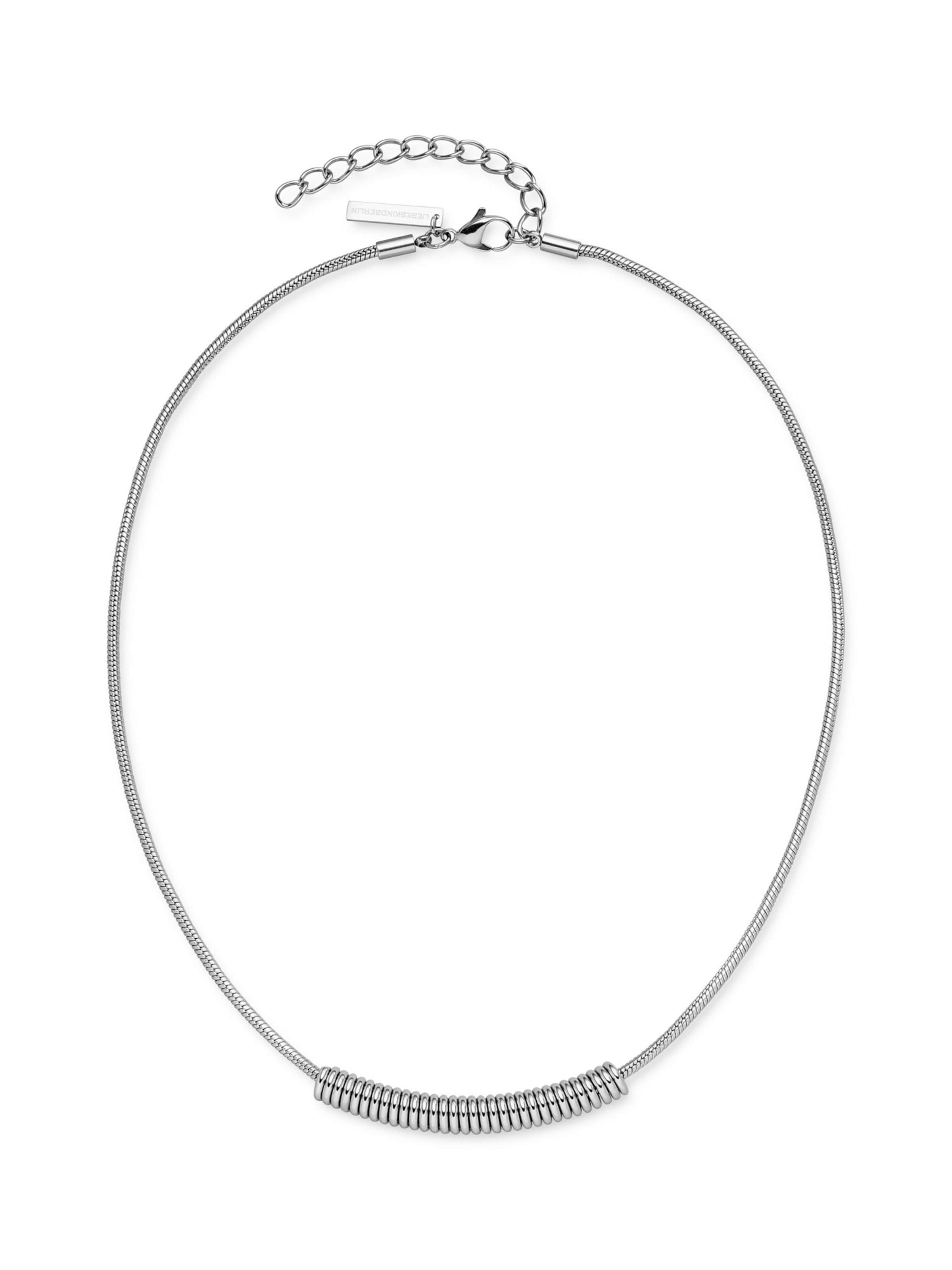 Liebeskind Berlin Ketting 'Twist' in Zilver: voorkant