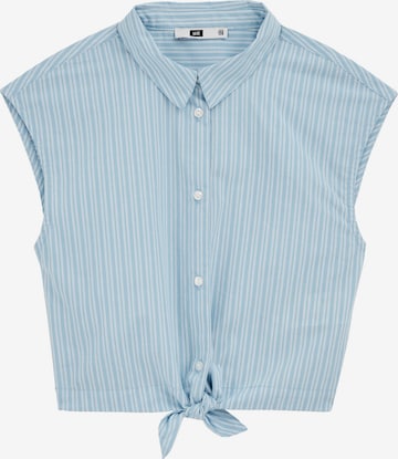 mėlyna WE Fashion Palaidinė: priekis