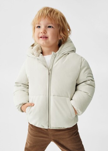 MANGO KIDS Winter Jacket 'jordi' in Beige: front