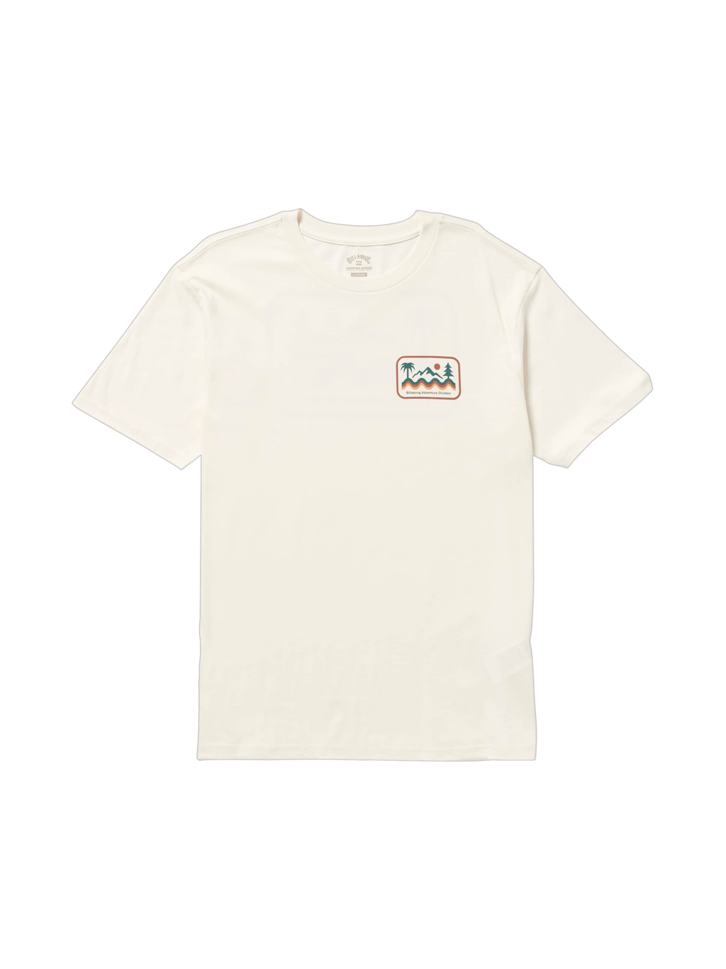 BILLABONG Shirt 'Range Adiv' in Wit: voorkant