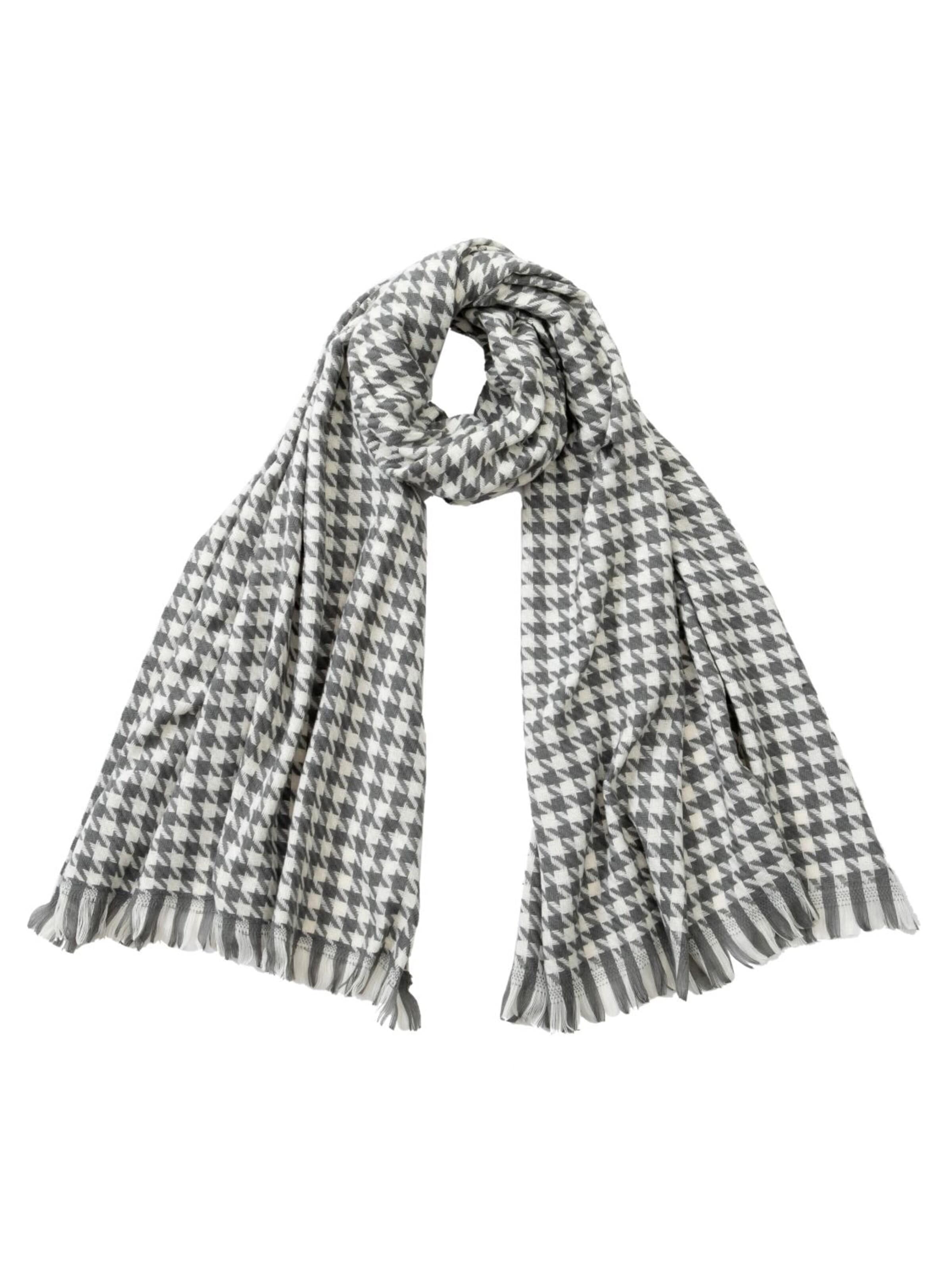 19V69 ITALIA - Chal 'Daniela' en gris: frente