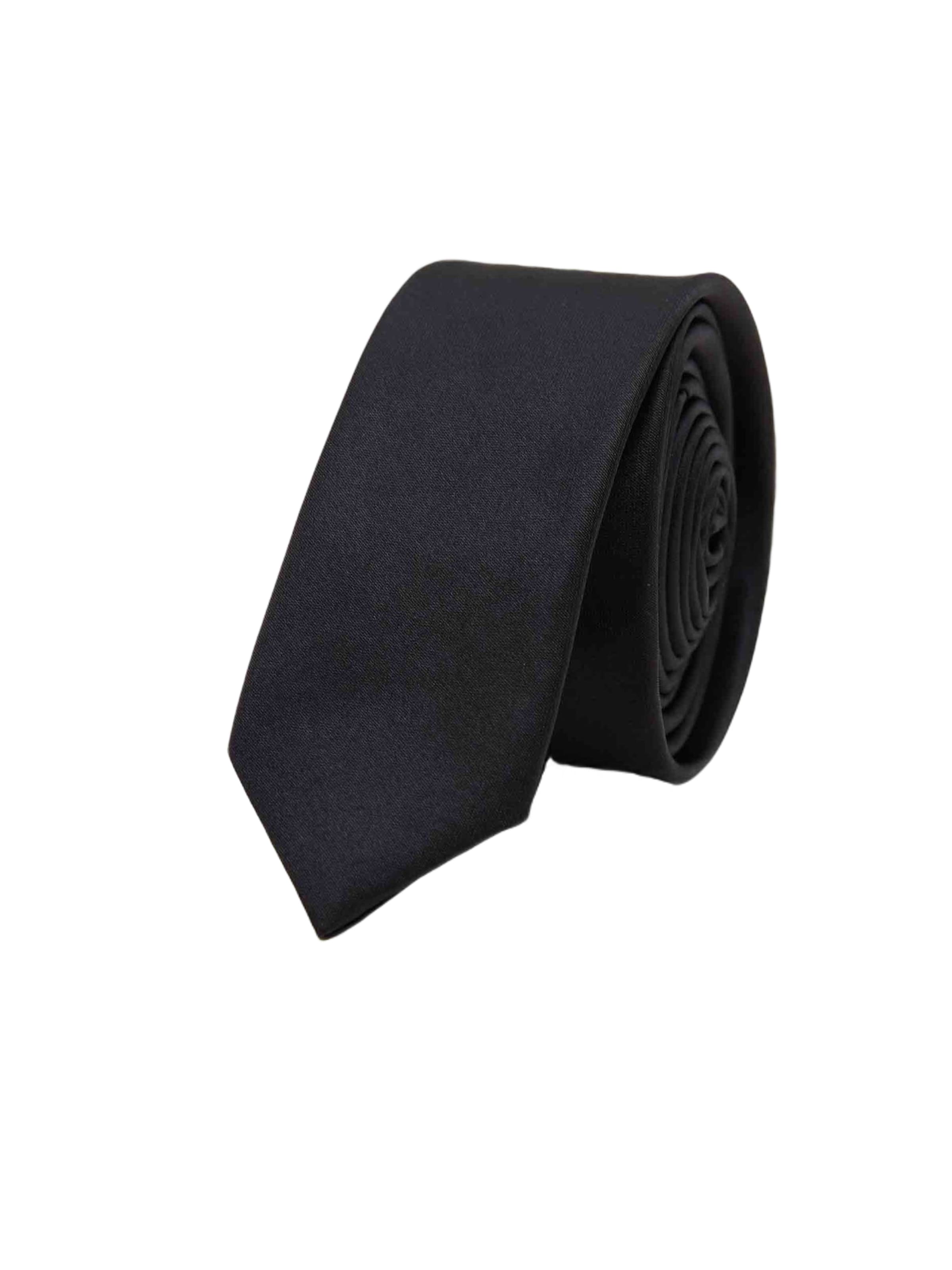 D’S Damat Krawatte in Schwarz: Vorderseite