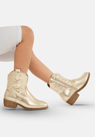 Bottes Salinyang en or