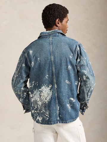 Geacă de primăvară-toamnă de la Polo Ralph Lauren pe albastru