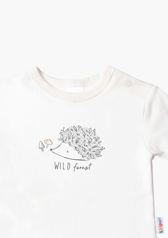 LILIPUT Shirt 'Igel - Wild forest' in White