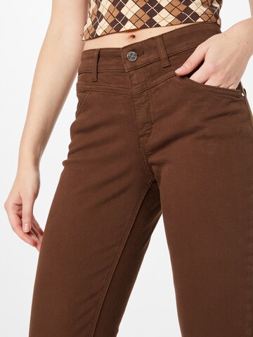 MAC Slimfit Jeans 'Dream' in Braun