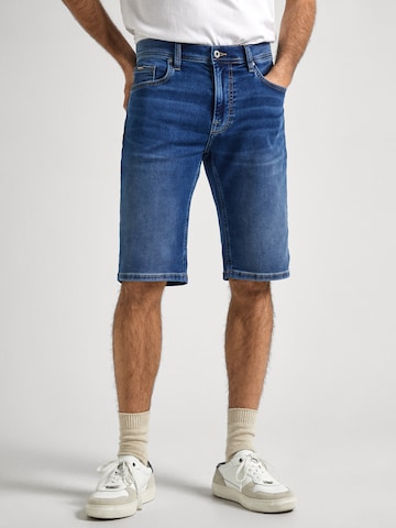 Pepe Jeans Regular Jeans 'GYMDIGO' in Blauw: voorkant