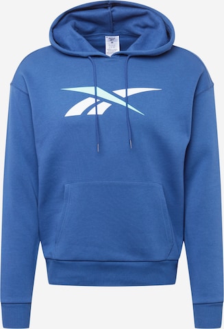Reebok Sport Athletic Sweatshirt 'Vector' in Blue: front