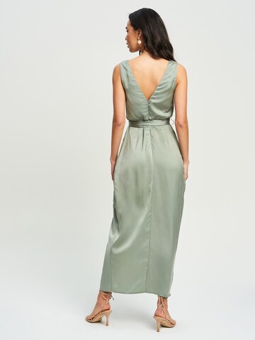 Chancery Evening Dress 'ASHTEN' in Green: back