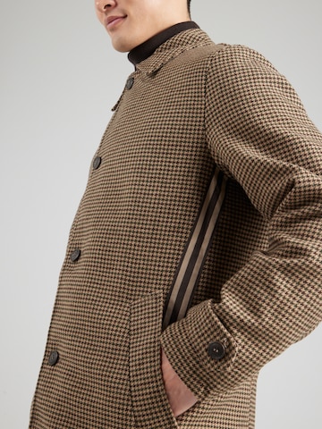 INDICODE JEANS Between-Seasons Coat 'Rupert' in Brown