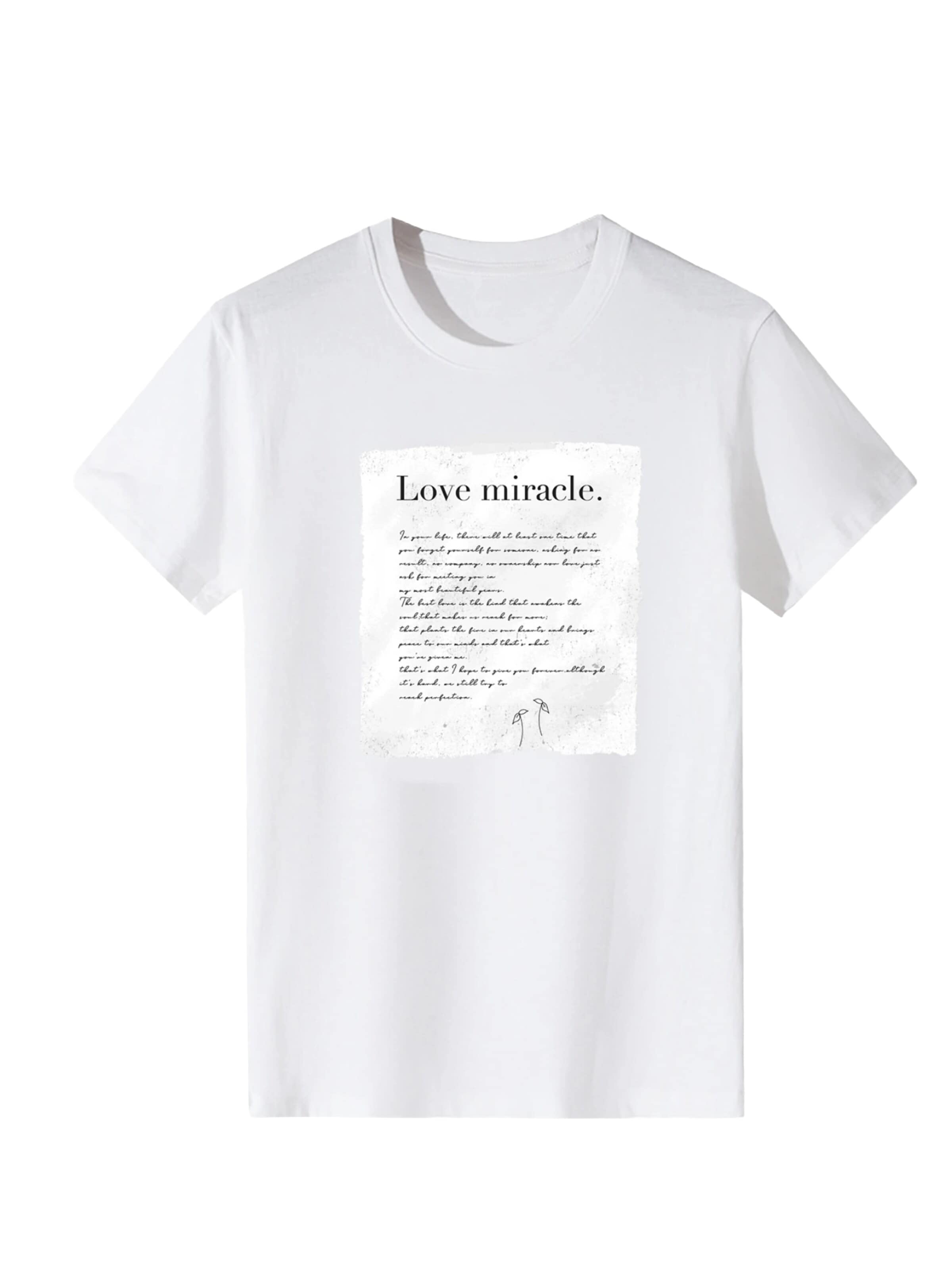 LapaPlus T-shirt en S en blanc, Vue avec produit