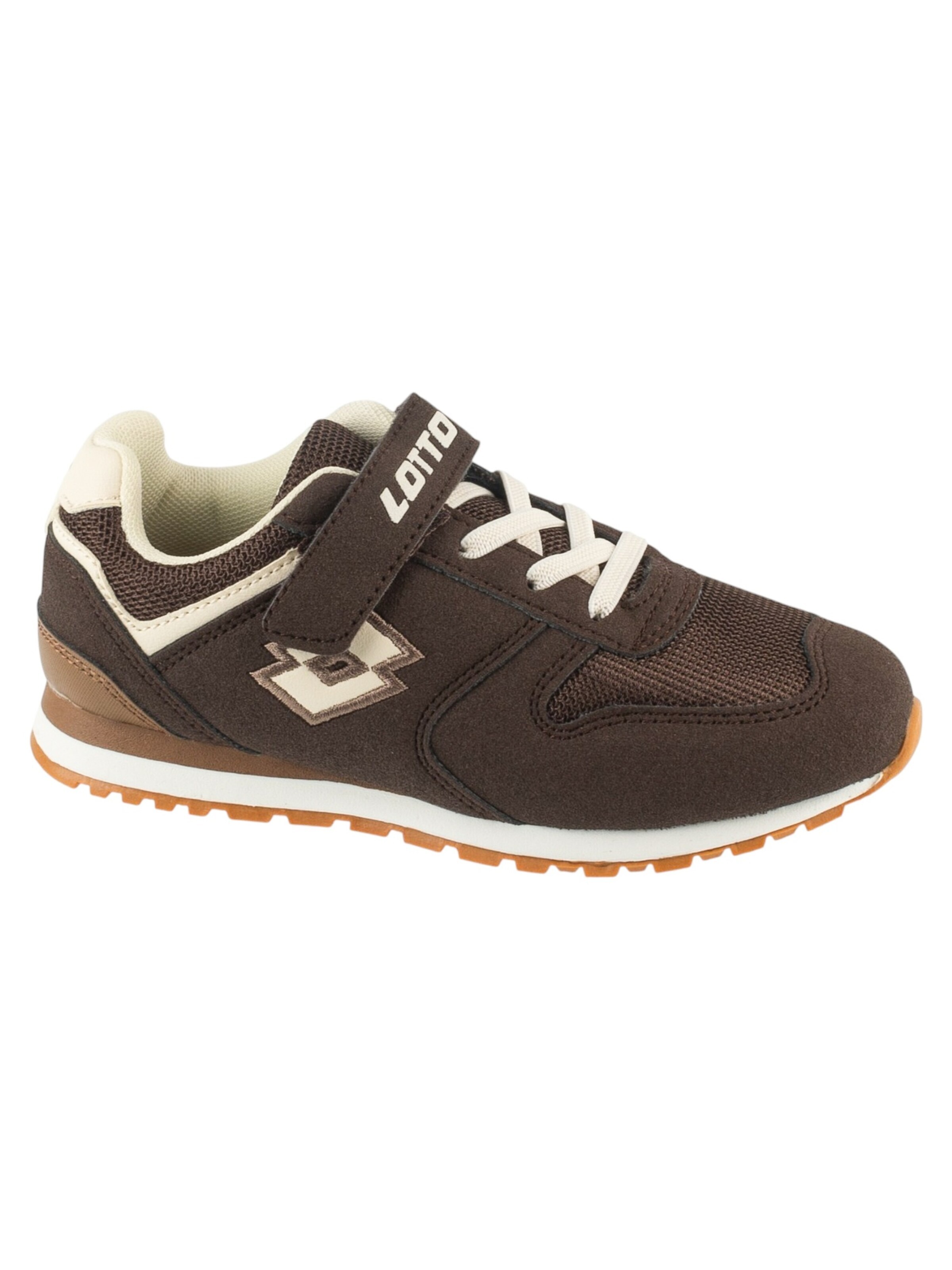 LOTTO Sneakers 'Lotto Epican K' in Bruin: voorkant